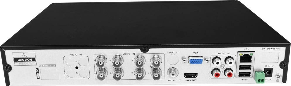 TRASSIR Гибридный видеорегистратор TRASSIR XVR-5108 - 4