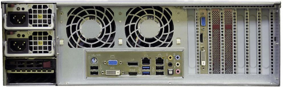 TRASSIR IP-видеорегистратор UltraStation 16/10 с 16 HDD в  комплекте - 3