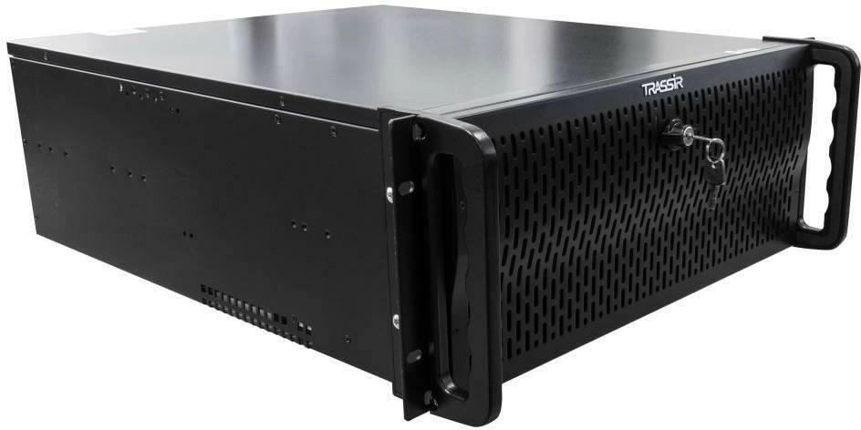 TRASSIR 64-канальный IP-видеорегистратор TRASSIR Absolute 960H-12 с поддержкой 12 аналоговых камер