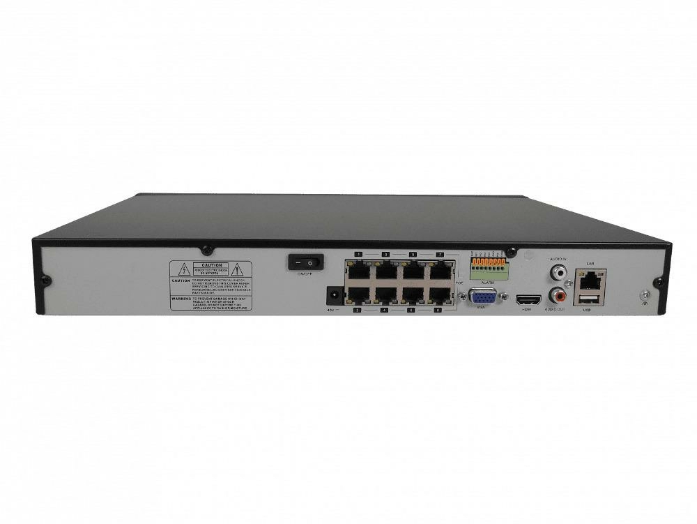 TRASSIR IP-видеорегистратор TRASSIR MiniNVR 2209R-8P - 2