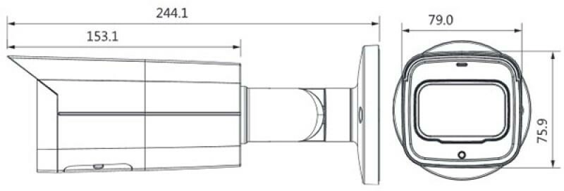 IP видеокамера DH-IPC-HFW2231TP-VFS Dahua - 11