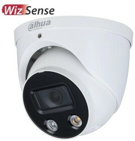 Уличная купольная IP-видеокамера Full-color с ИИ и активным сдерживанием DH-IPC-HDW3249HP-AS-PV-0280B - изображение 1
