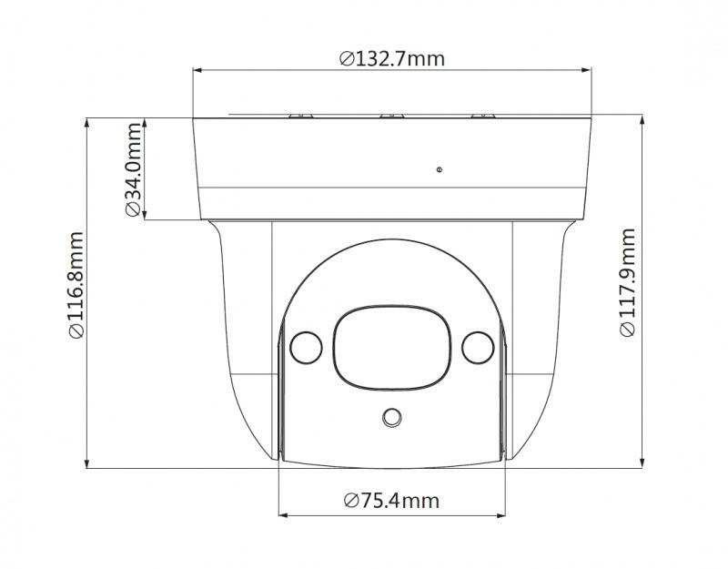 IP видеокамера DH-SD29204UE-GN - 2