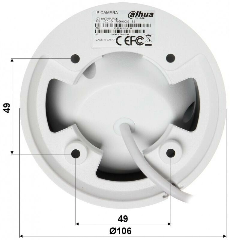 IP видеокамера DH-IPC-HDW4231EMP-ASE-0280B Dahua - 2