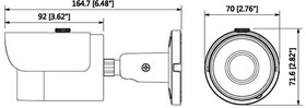 HDCVI видеокамера DH-HAC-HFW1400SP-0280B Dahua - изображение 6