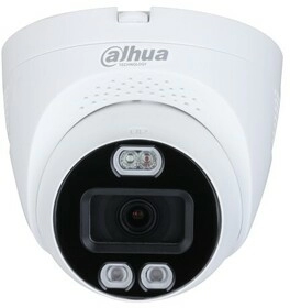 Уличная купольная HDCVI-видеокамера Full-color Starlight с активным сдерживанием DH-HAC-ME1509TQP-PV-0360B - изображение 2