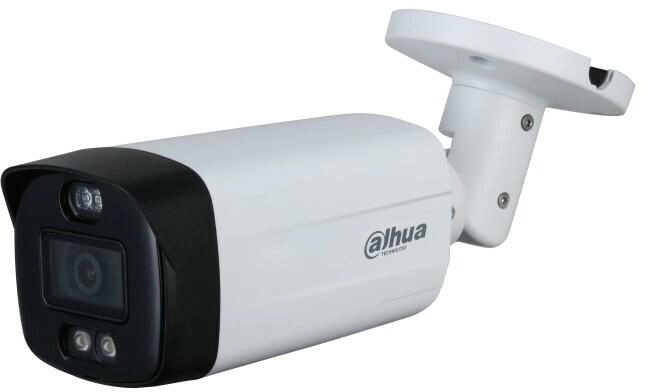 Уличная цилиндрическая HDCVI-видеокамера Full-color Starlight с активным сдерживанием DH-HAC-ME1509THP-PV-0600B - 2