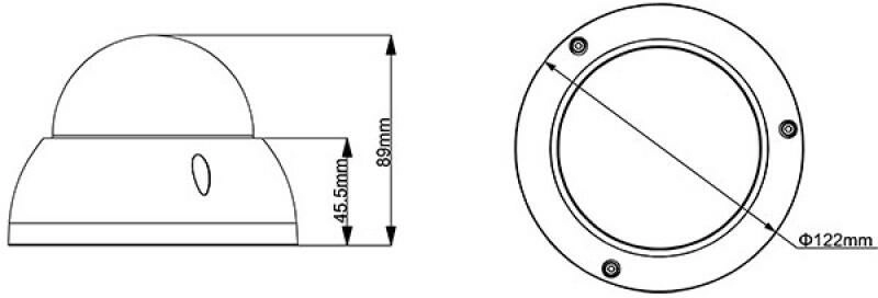 HDCVI видеокамера DH-SD22204I-GC Dahua - 2