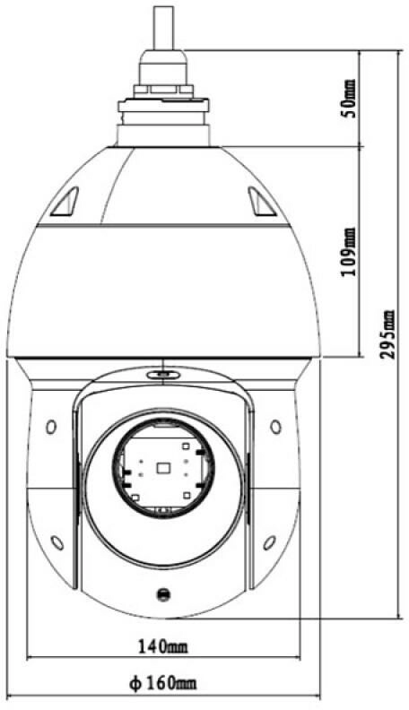 HDCVI видеокамера DH-SD49225I-HC Dahua - 6