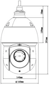 HDCVI видеокамера DH-SD49225I-HC Dahua - изображение 6