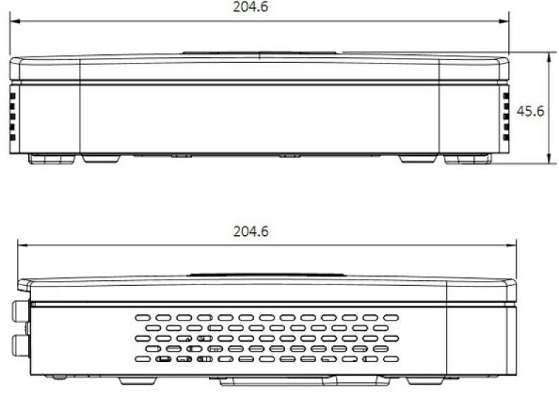 NVR IP видеорегистратор DHI-NVR2108-4KS2 Dahua - 2