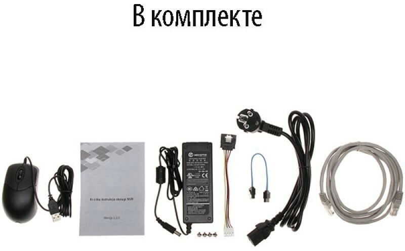 NVR IP видеорегистратор DHI-NVR2104-P-4KS2 Dahua - 4