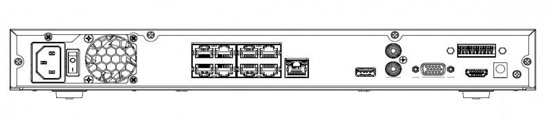 IP-видеорегистратор DHI-NVR4208-8P-I - 2
