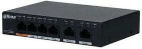 Неуправляемый гигабитный коммутатор DH-PFS3006-4GT-60 Dahua - изображение 2