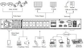 DHI-NVR5216-16P-4KS2 IP регистратор Dahua - изображение 2