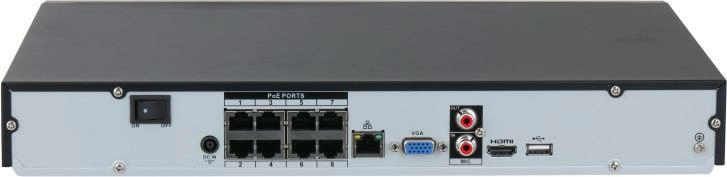 DHI-NVR2208-8P-I2 8-канальный IP-видеорегистратор с PoE, 4K, H.265+, ИИ - 2