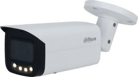 DH-IPC-HFW5449TP-ASE-LED-0600B Уличная цилиндрическая IP-видеокамера Full-color с ИИ